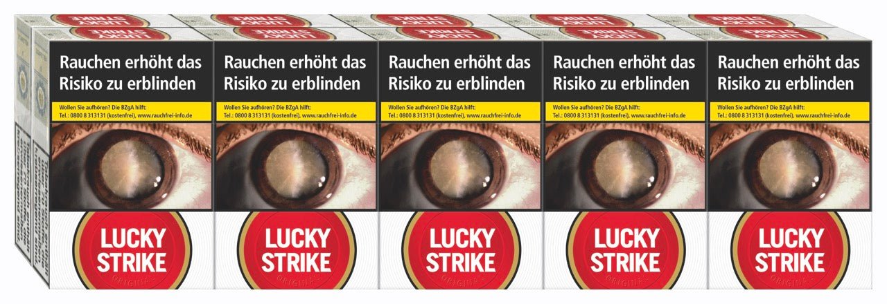 Lucky Strike Red Rot Zigaretten XXL - Stange 10x20 Stück - Smokeyz24