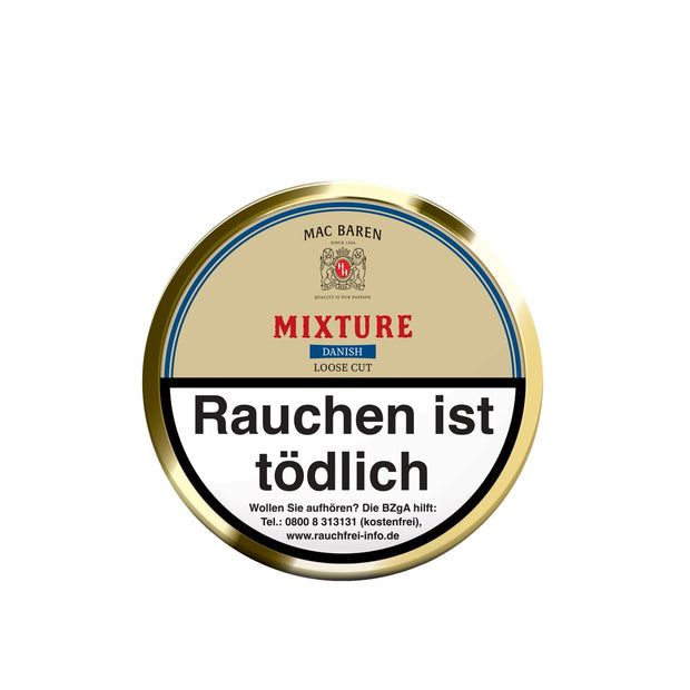 Mac Baren Danish Mixture Aromatic 100g Dose – Originalverpackung