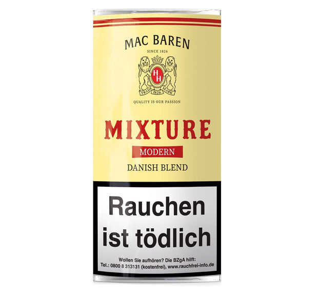 Mac Baren Mixture Modern Mild 50g Pouch Verpackung