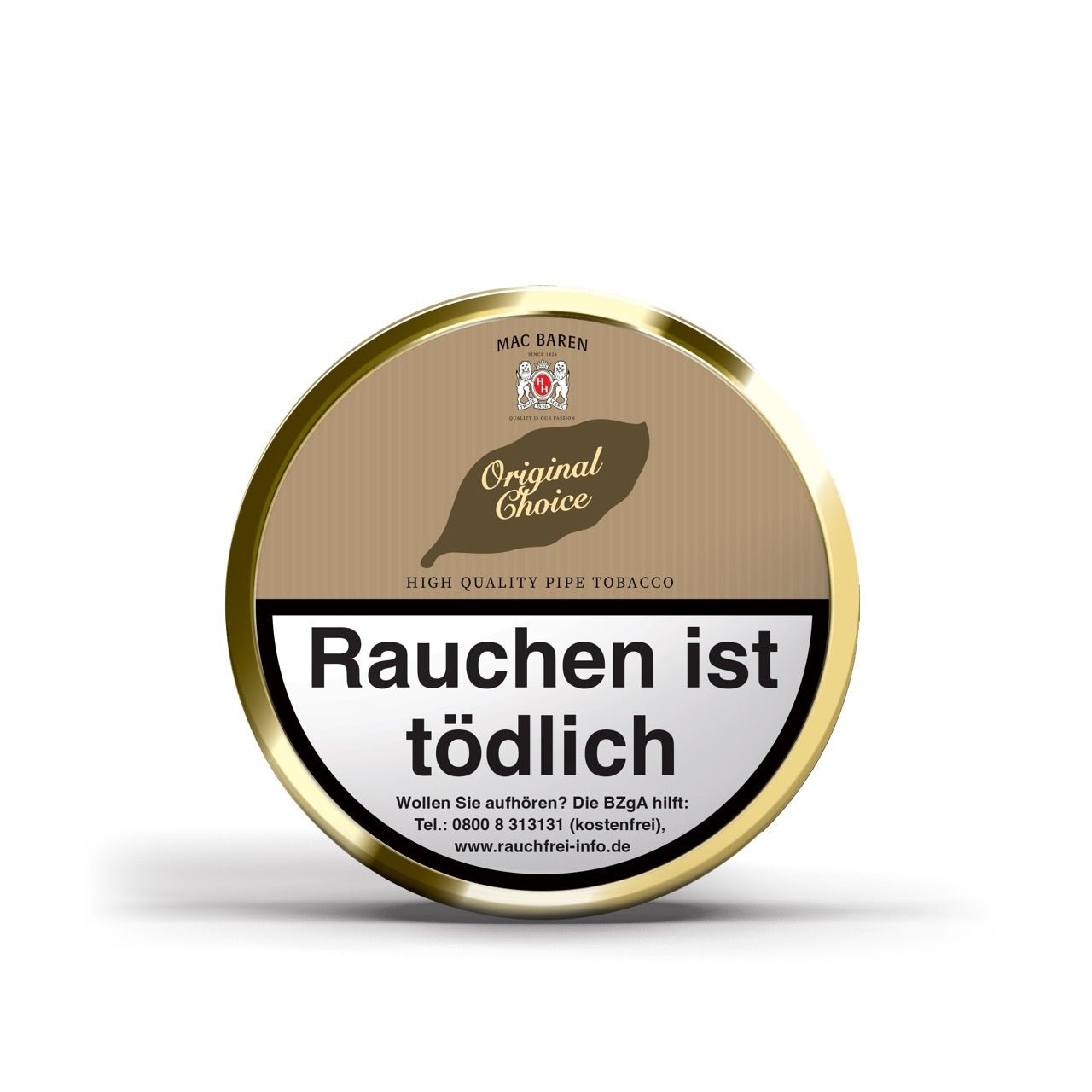 Mac Baren Original Choice 100g Dose Pfeifentabak Verpackung