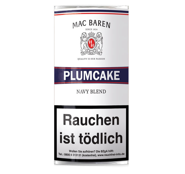 Mac Baren Plumcake 50g Pouch Pfeifentabak Verpackung