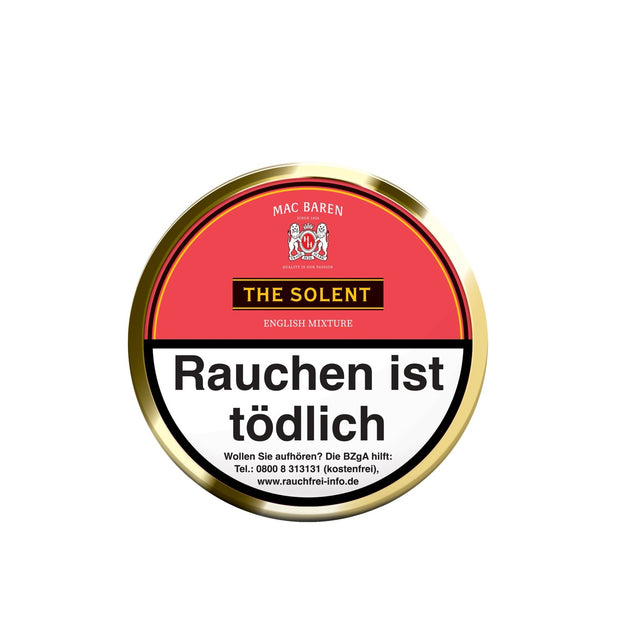 Mac Baren Solent Mixture 100g Dose Pfeifentabak Verpackung