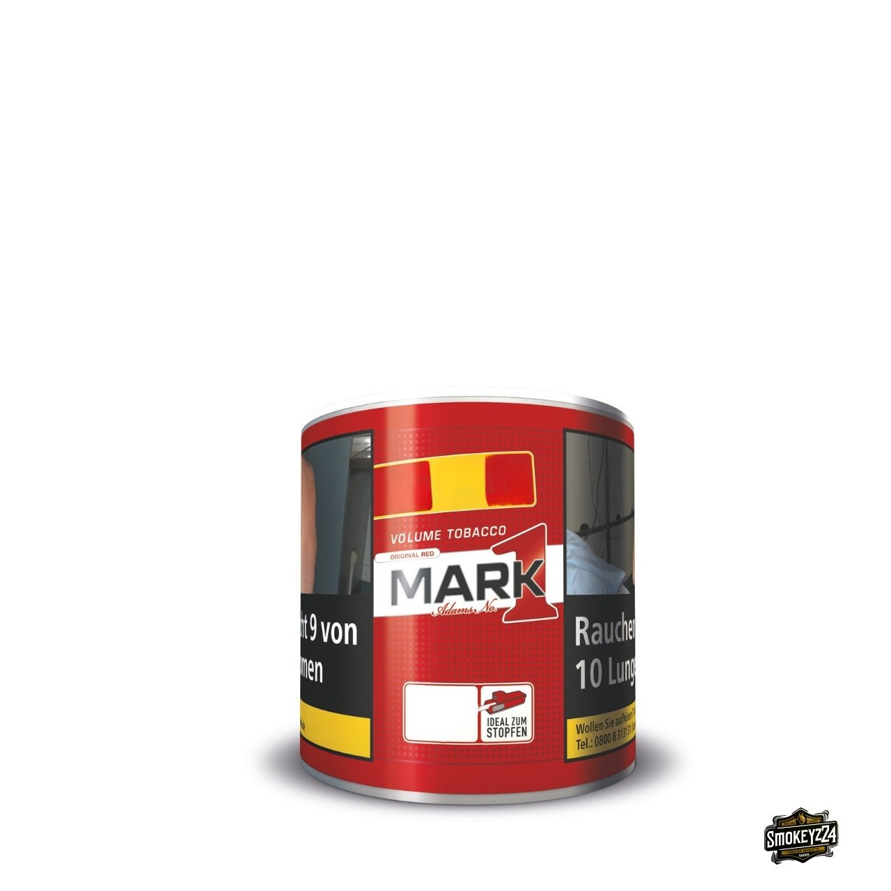 Mark Adams No. 1 Red (Rot) Stopftabak 50g Dose frontal
