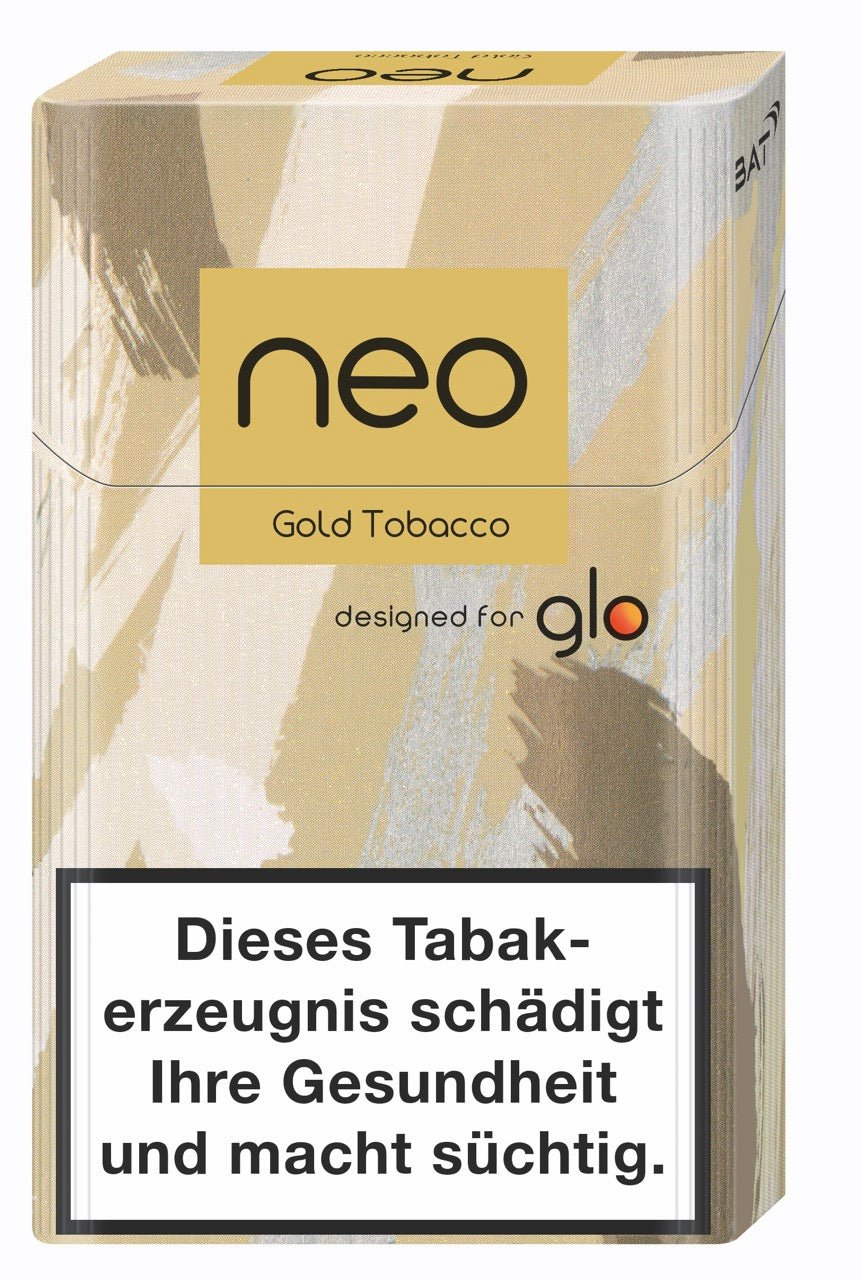 neo for glo Gold Tobacco - Stange 10x20 Stück - Smokeyz24