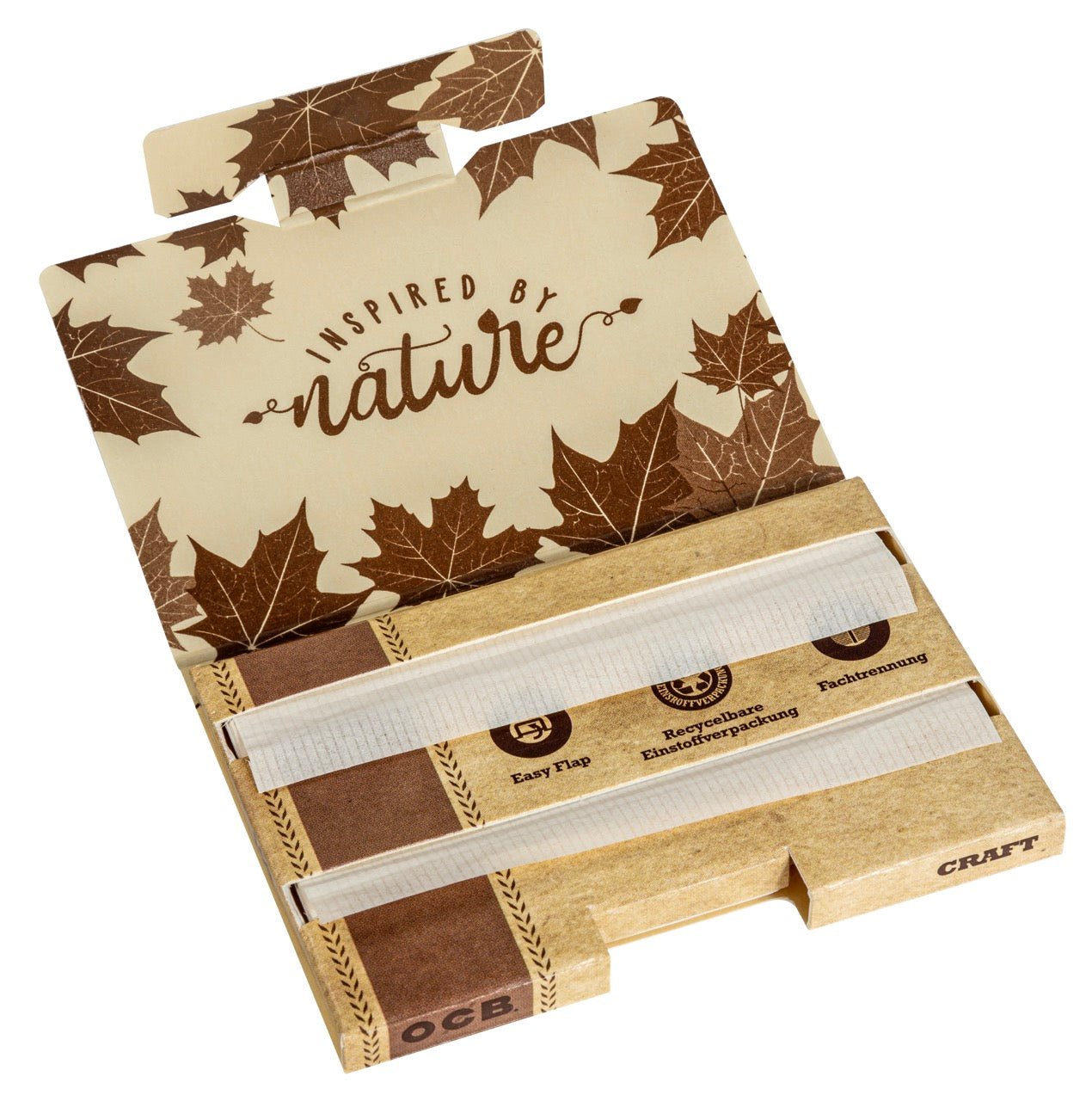 OCB Craft Unbleached Hanfpapier 100 Blatt, Packung geöffnet