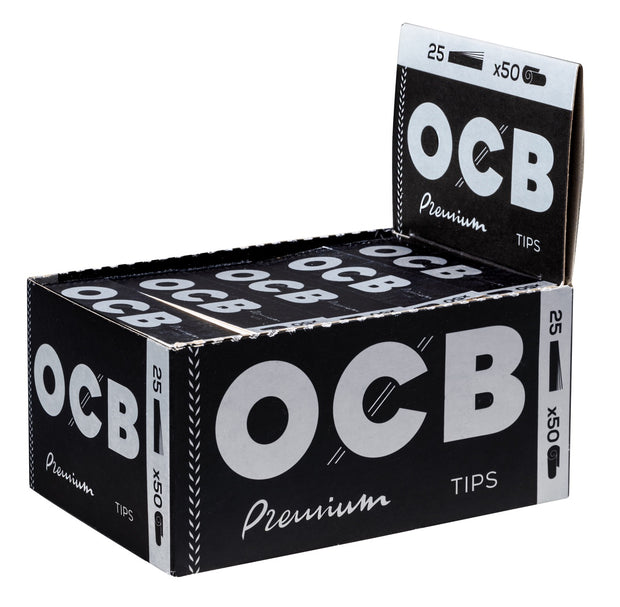 OCB Premium Filter Tips 25x50er Packung Sparpaket – stabile Tips günstig online kaufen