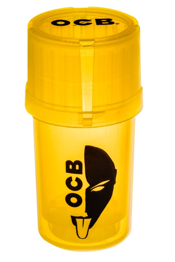 OCB Multifunctional Plastic Grinder 2in1, gelb