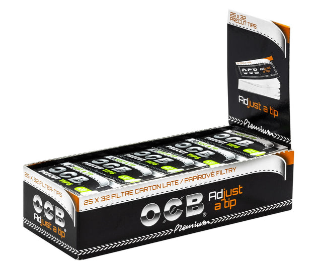 OCB Premium Precut Filter Tips 25x32er Sparpaket – Großpackung vorgeschnittener Filtertips, perforiert, jetzt online kaufen