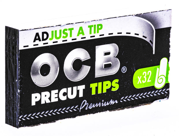 OCB Premium Precut Filter Tips 32er Packung – vorgeschnittene Filtertips, anpassbar, perforiert, jetzt online bestellen