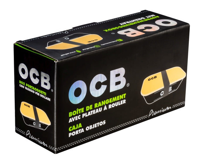 OCB Rolling Box inkl. Tray im Originalkarton – hochwertige Verpackung der Aufbewahrungsbox von OCB