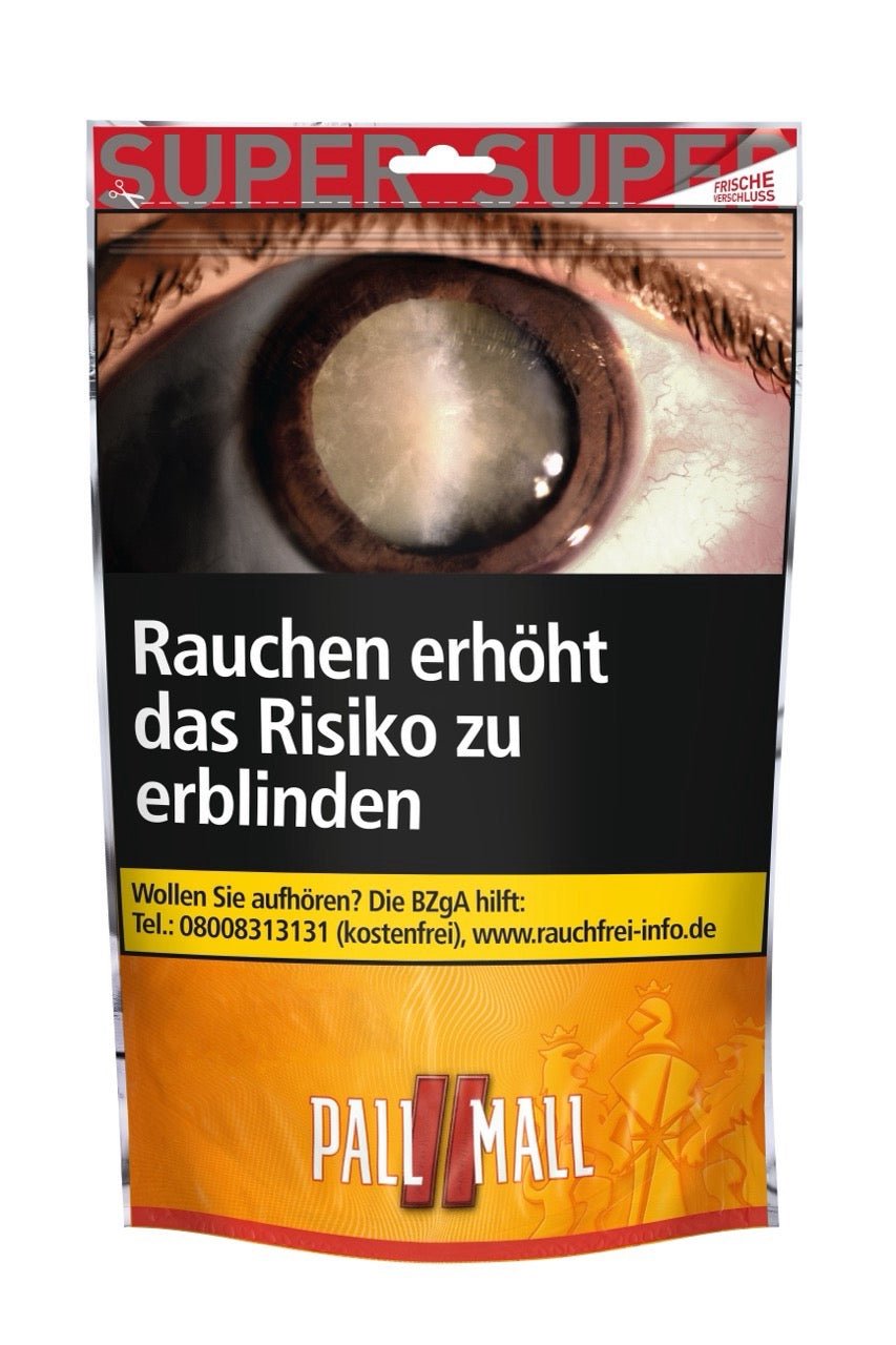Pall Mall Allround Stopftabak Volumentabak 133g Super Beutel - Smokeyz24