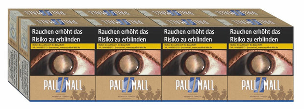 Pall Mall Authentic Blue XTRA Zigaretten – Stange 8x35 Stück, frontal