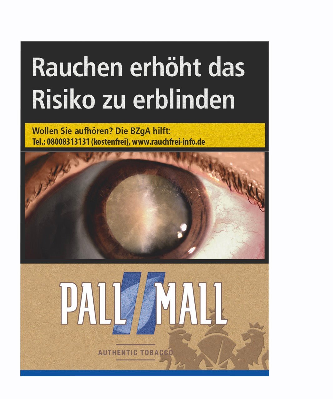 Pall Mall Authentic Blue Zigaretten Giga - Stange 8x26 Stück - Smokeyz24