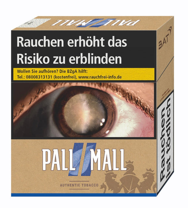 Pall Mall Authentic Blue Zigaretten Super - Stange 8x30 Stück - Smokeyz24