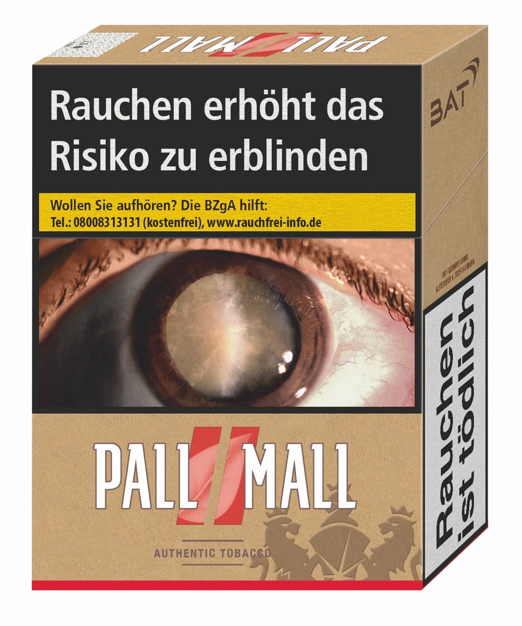 Pall Mall Authentic Red Zigaretten Rot GIGA - Stange 8x26 Stück - Smokeyz24