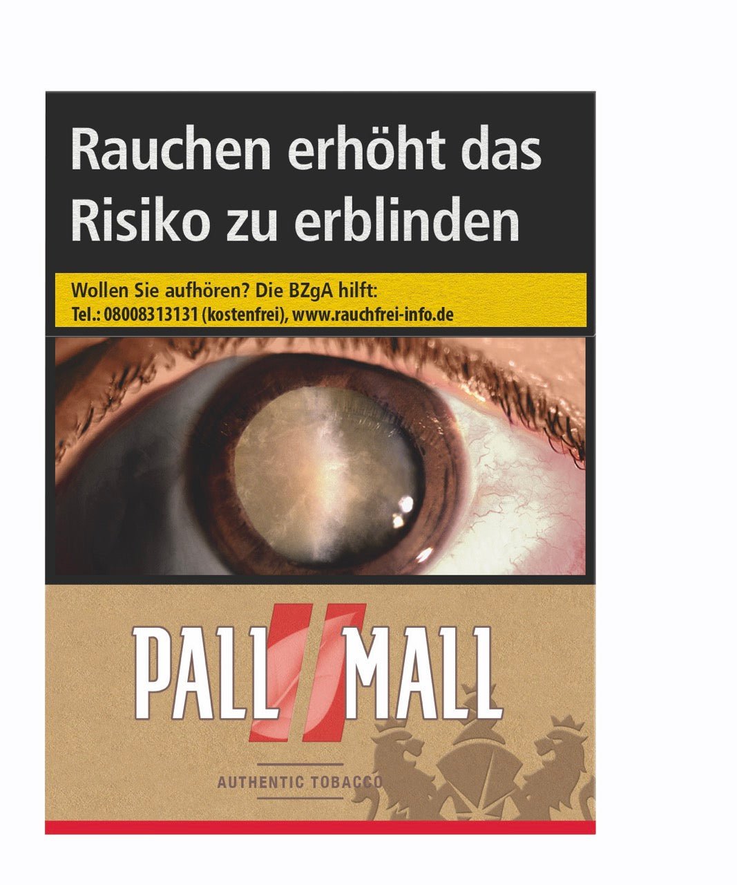 Pall Mall Authentic Red Zigaretten Rot GIGA - Stange 8x26 Stück - Smokeyz24