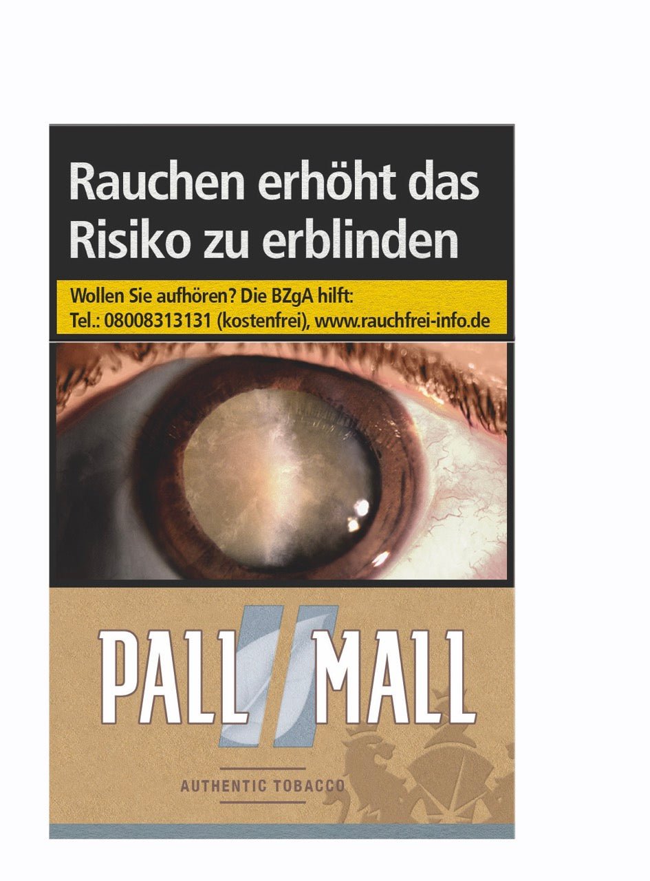 Pall Mall Authentic Silver Zigaretten Silber OP - Stange 10x20 Stück - Smokeyz24