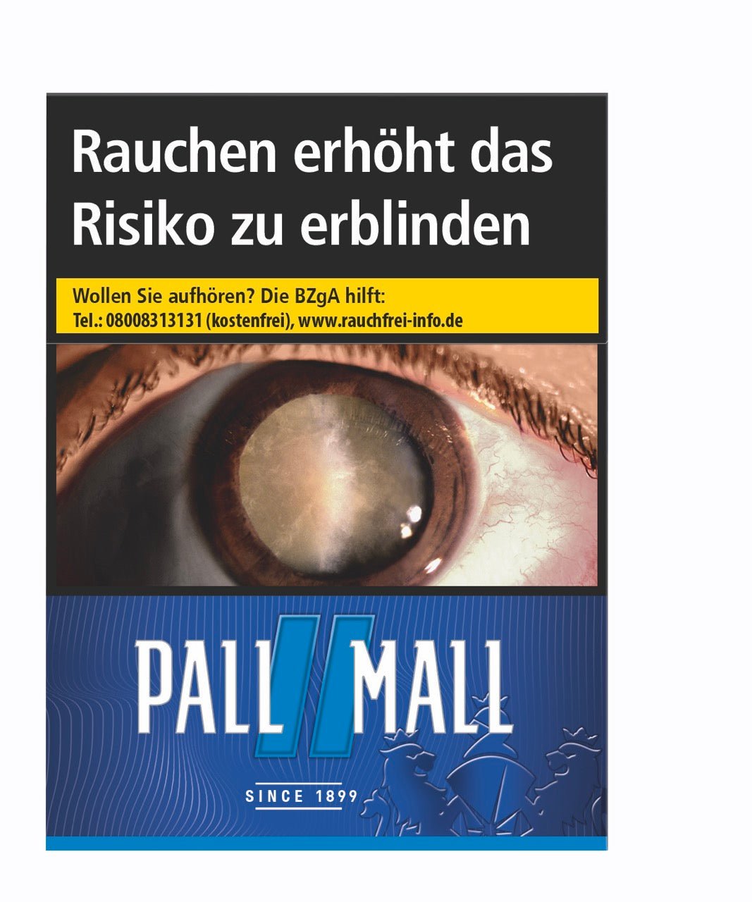 Pall Mall Blue Zigaretten Blau GIGA - Stange 8x26 Stück - Smokeyz24