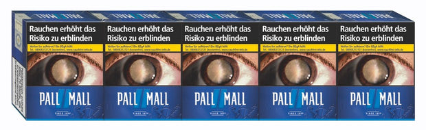 Pall Mall Blue Zigaretten Blau King - Stange 5x37 Stück - Smokeyz24