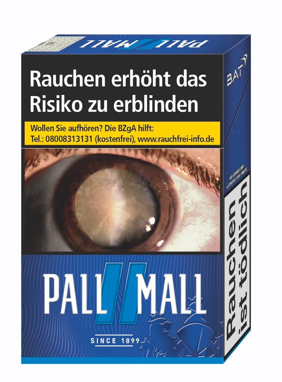 Pall Mall Blue Zigaretten Blau OP - Stange 10x20 Stück - Smokeyz24