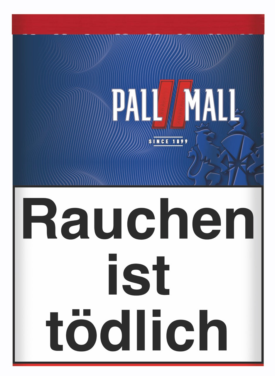 Pall Mall Red Volumentabak 71g Dose frontal – intensiver American Blend zum Selberstopfen
