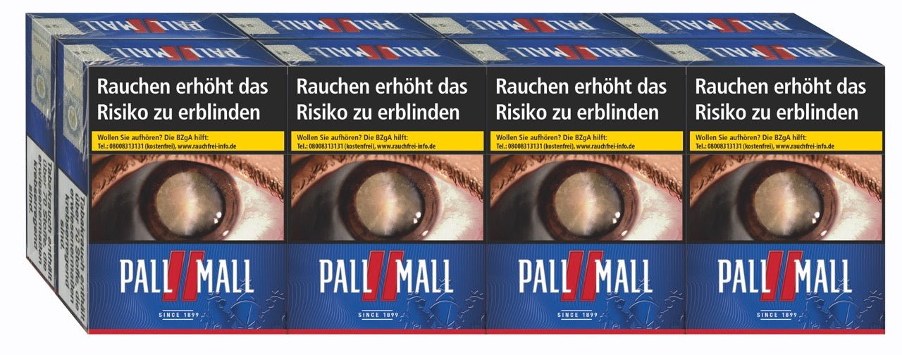 Pall Mall Red Zigaretten Rot Giga - Stange 8x26 Stück - Smokeyz24