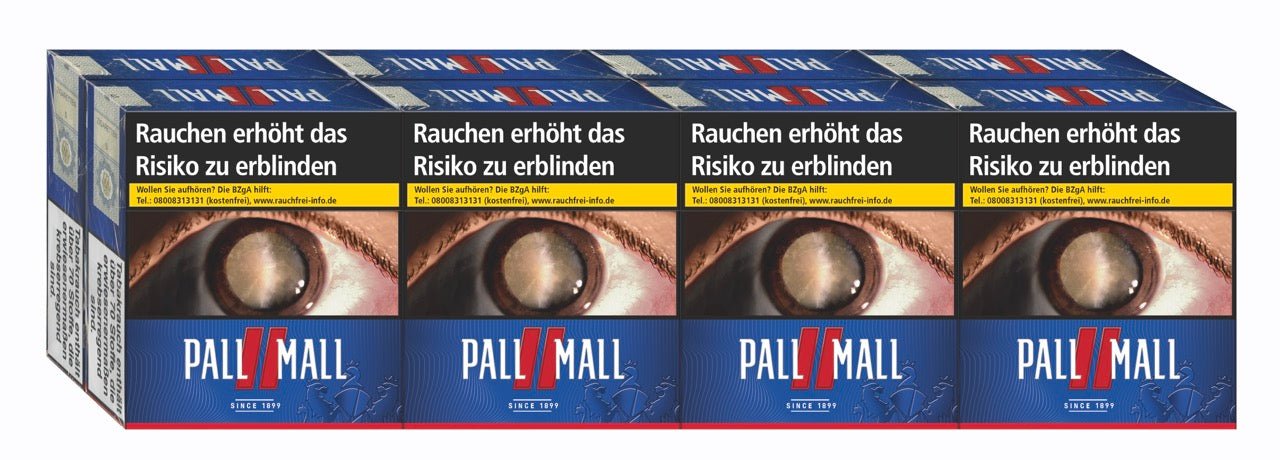 Pall Mall Red Zigaretten Rot Super - Stange 8x30 Stück - Smokeyz24