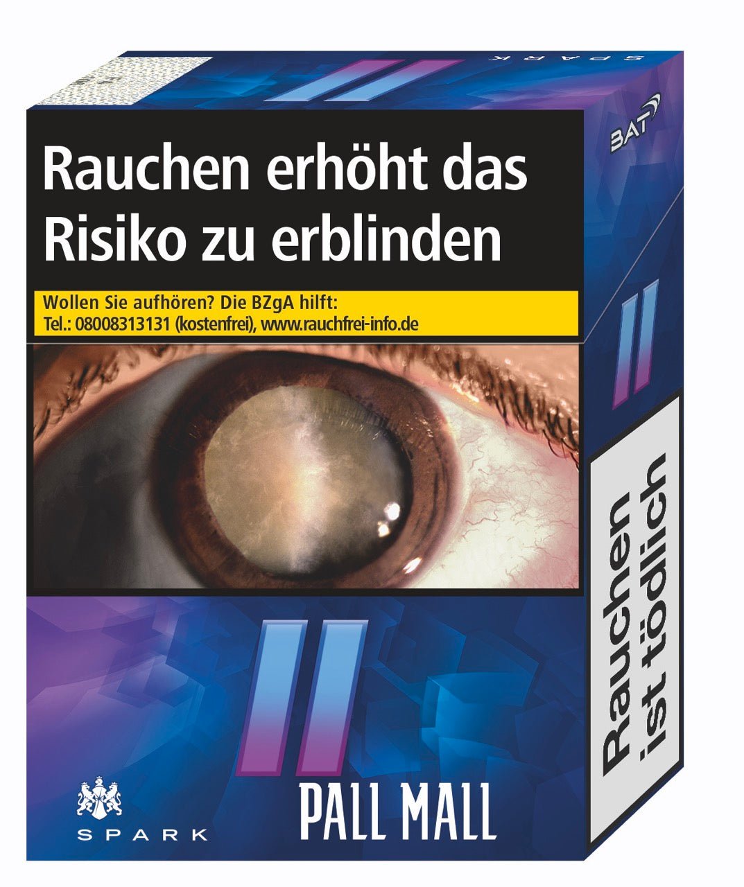 Pall Mall Spark Zigaretten Giga - Stange 8x24 Stück - Smokeyz24