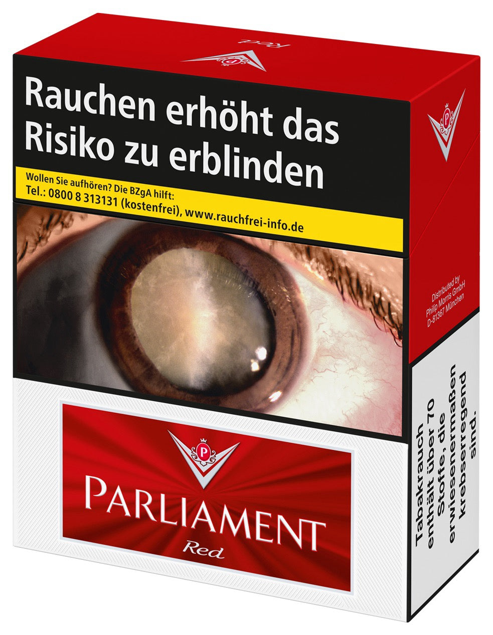 Philip Morris Parliament Red – Filterzigaretten mit kraftvollem Geschmack