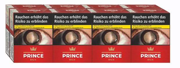 Prince Rot Rich Taste Zigaretten - Stange 8x22 Stück - Smokeyz24