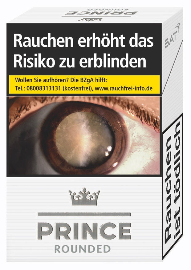 Prince Weiß Rounded Zigaretten - Stange 10x20 Stück - Smokeyz24
