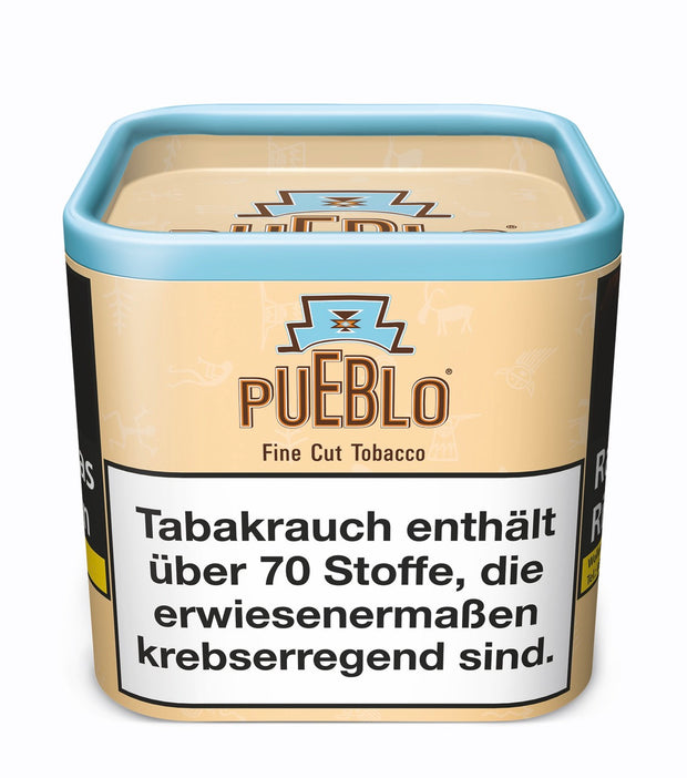 Pueblo Classic Drehtabak 100g Dose – natürlicher Virginia-Tabak ohne Zusatzstoffe in nachhaltiger Frischeschutzdose