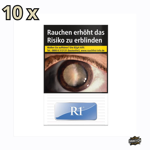R1 Blue Zigaretten blau - Stange 10x20 Stk. - Smokeyz24