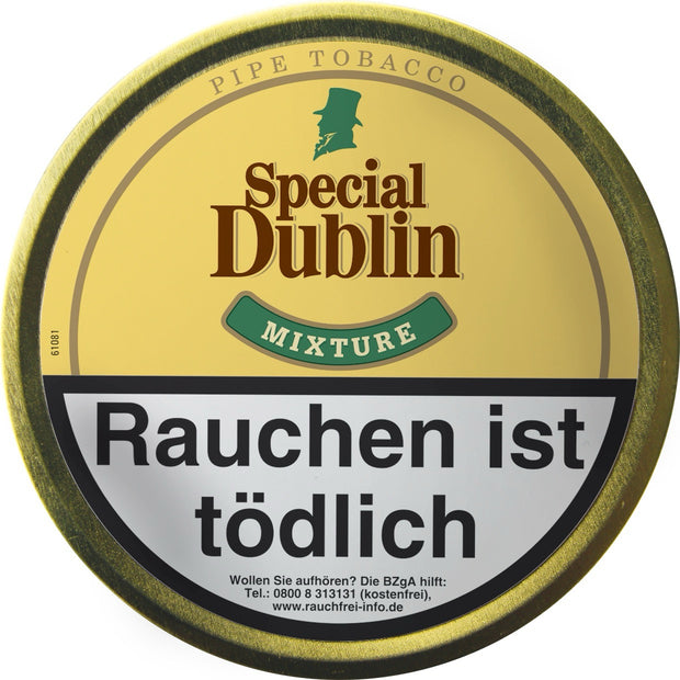Special Dublin Mixture Pfeifentabak 100g Dose – milder Loose Cut mit Whiskey-Aroma, süß und aromatisch, dänische Tabakqualität