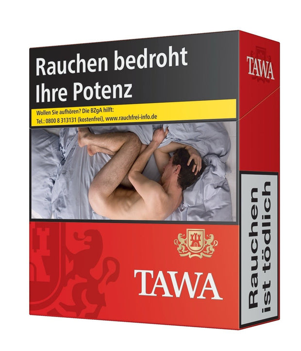 TAWA Red XXXXL Zigaretten Einzelschachtel, 35er Pack, King Size
