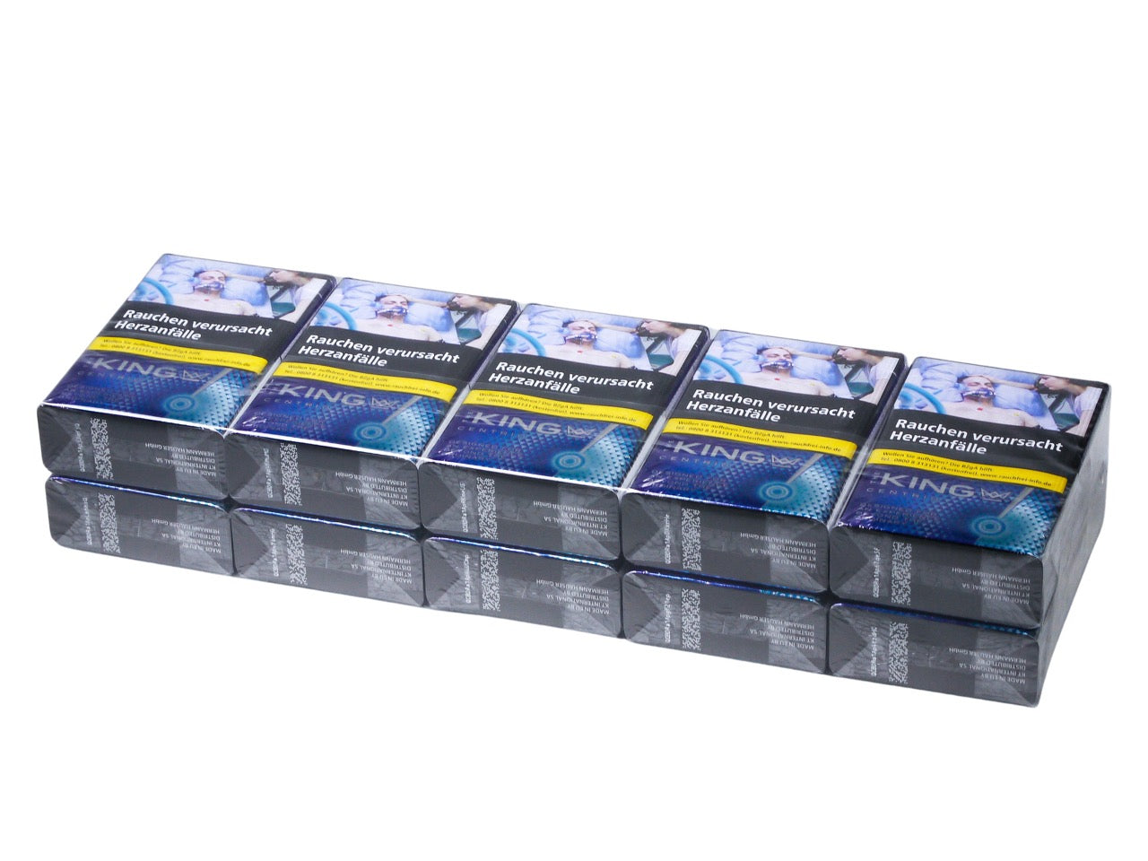 Stange The King Centrio Storm Zigaretten 10x20 Stück, King Size, Centrio Filter, kühles Rauchgefühl