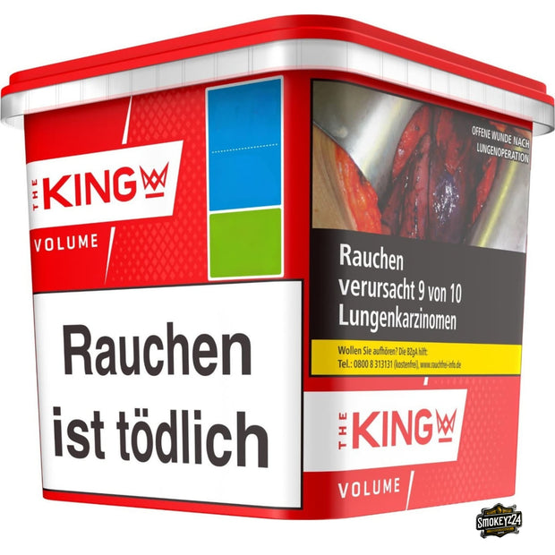 The King Red Volumentabak 280g Mega Box leicht gedreht