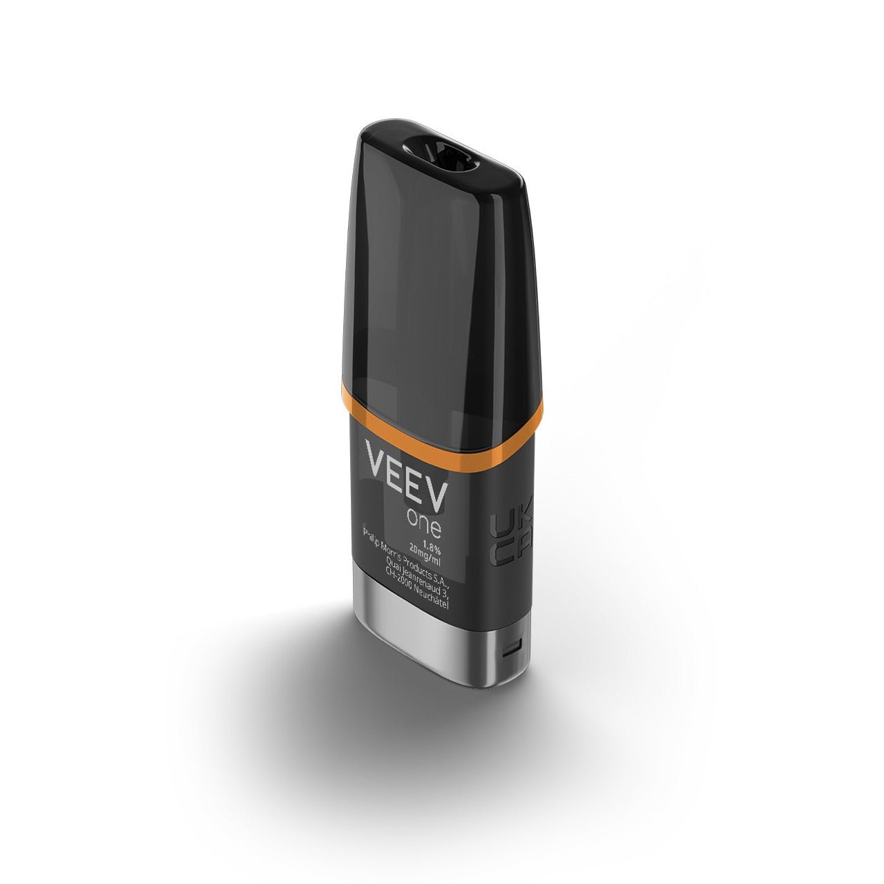 Einzelner VEEV ONE Pod Balanced Tobacco – transparenter Nikotinpod mit 2 ml Inhalt