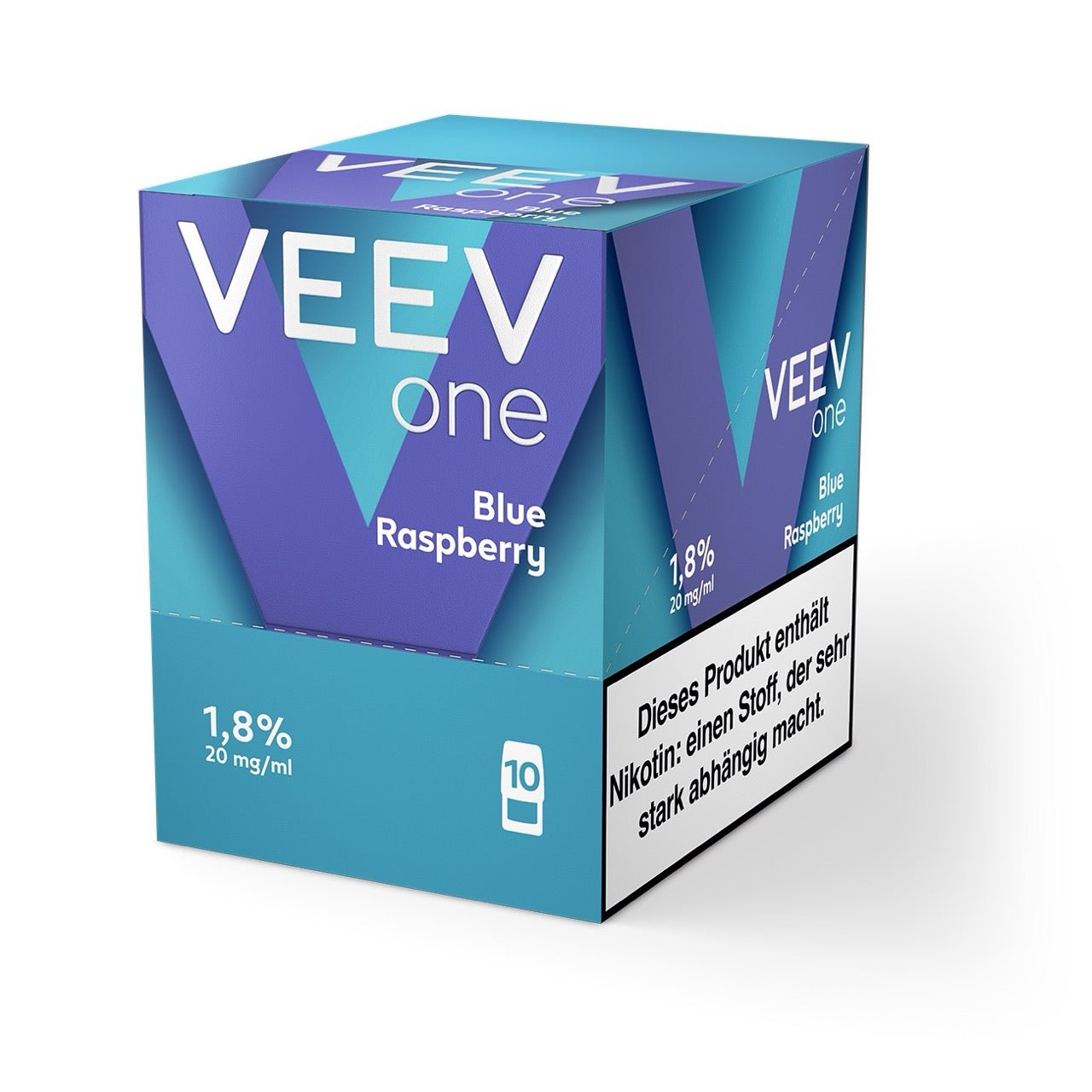 VEEV ONE Pods Blue Raspberry – 5x2er Packung als Vorratsgebinde