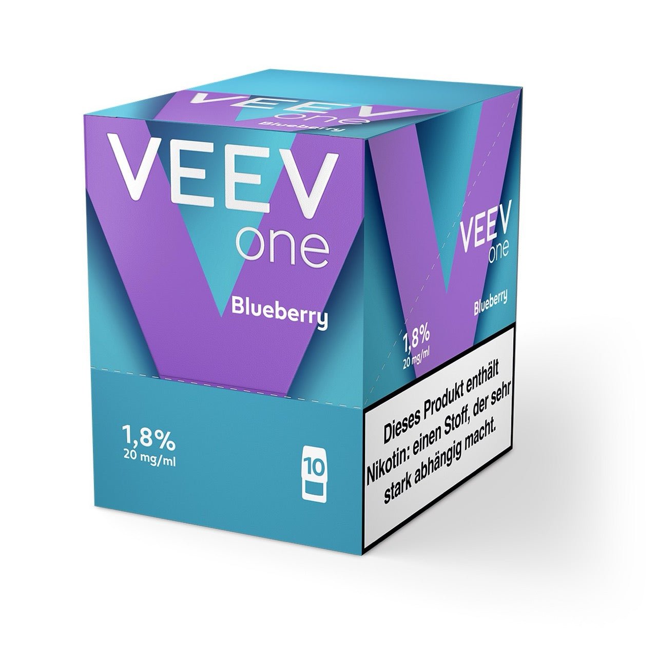VEEV ONE Pods Blueberry – 5x2er Packung als Vorratsgebinde