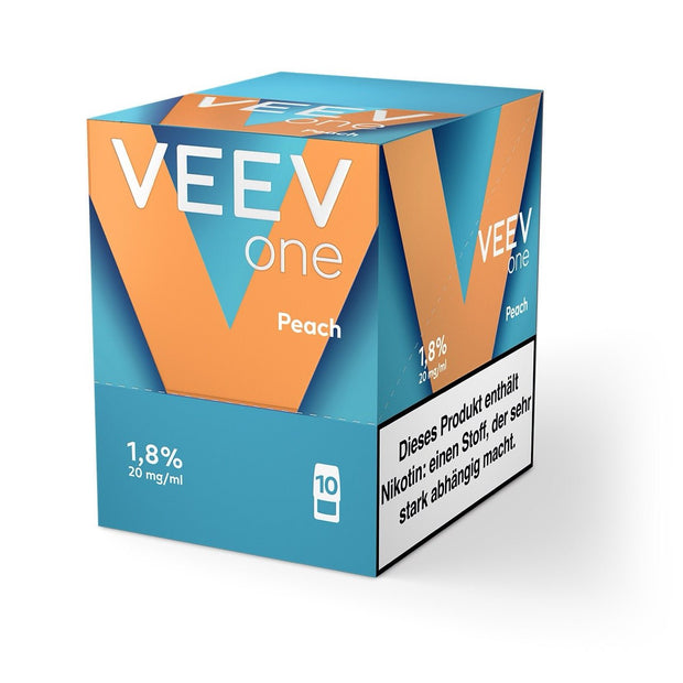 VEEV ONE Pods Peach – 5x2er Packung als Vorratsgebinde