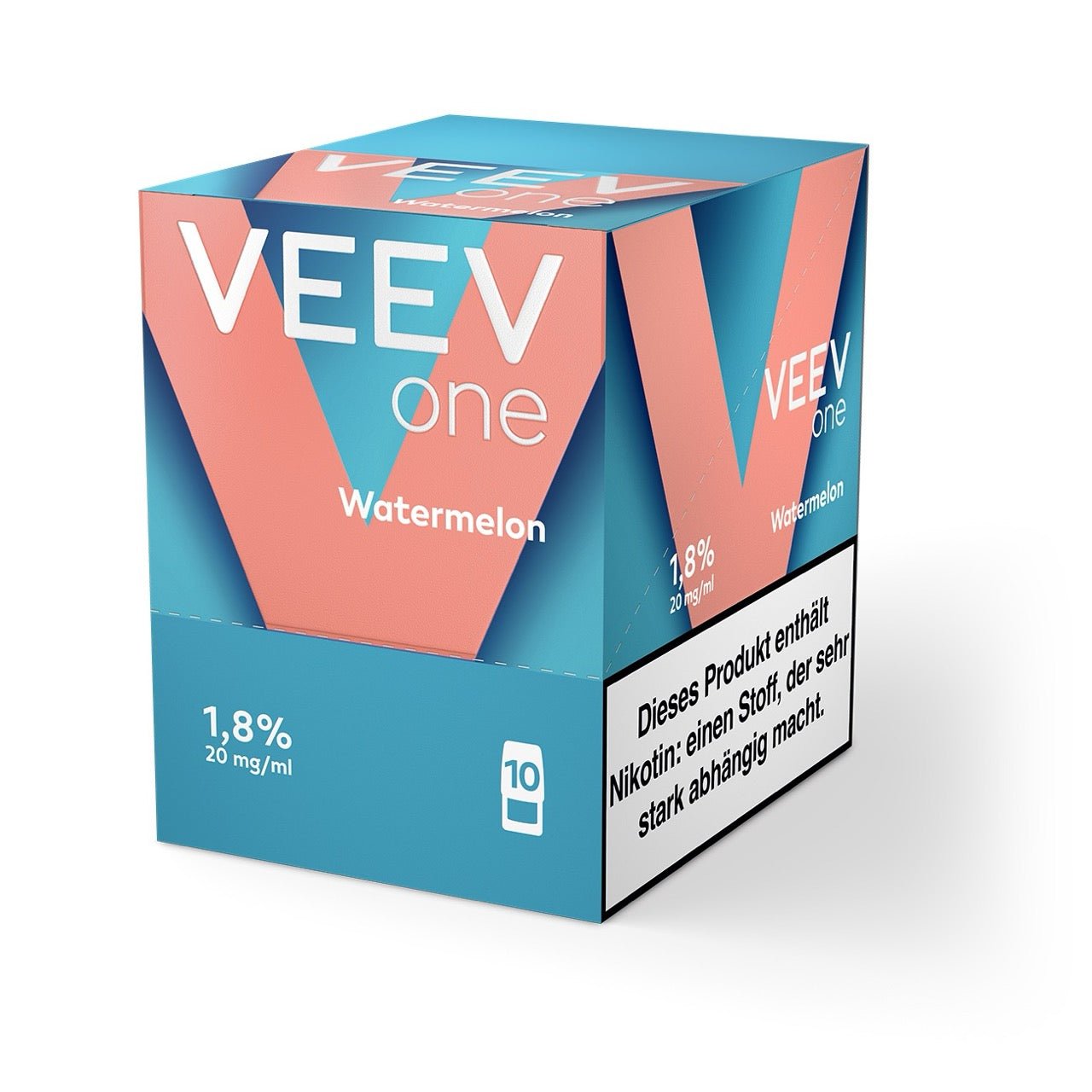 VEEV ONE Pods Watermelon – 5x2er Packung als Vorratsgebinde