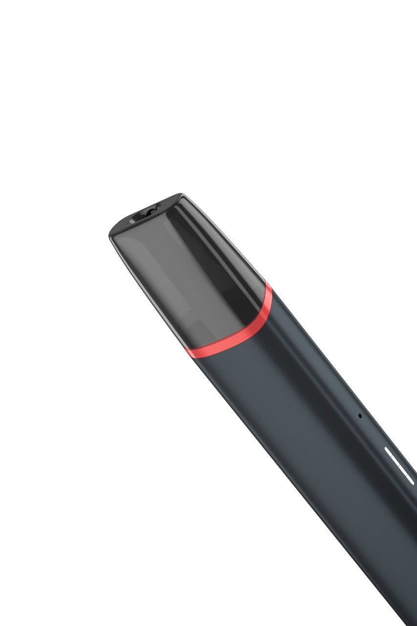 VEEV ONE Gerät Velvet Black Fokus auf Mundstück