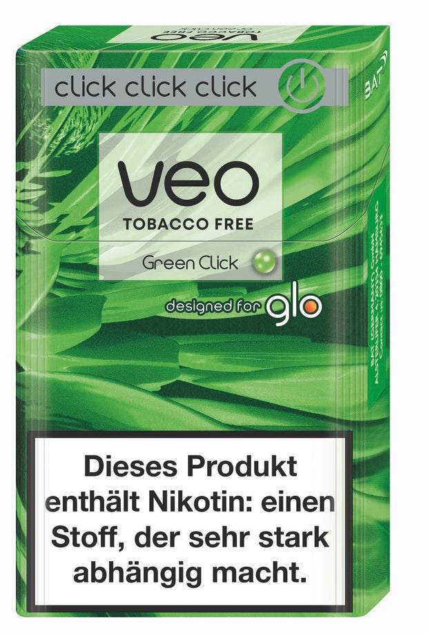 veo for glo Green Click - Stange 10x20 Stück - Smokeyz24