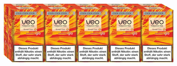veo for glo Sunset Click - Stange 10x20 Stück - Smokeyz24