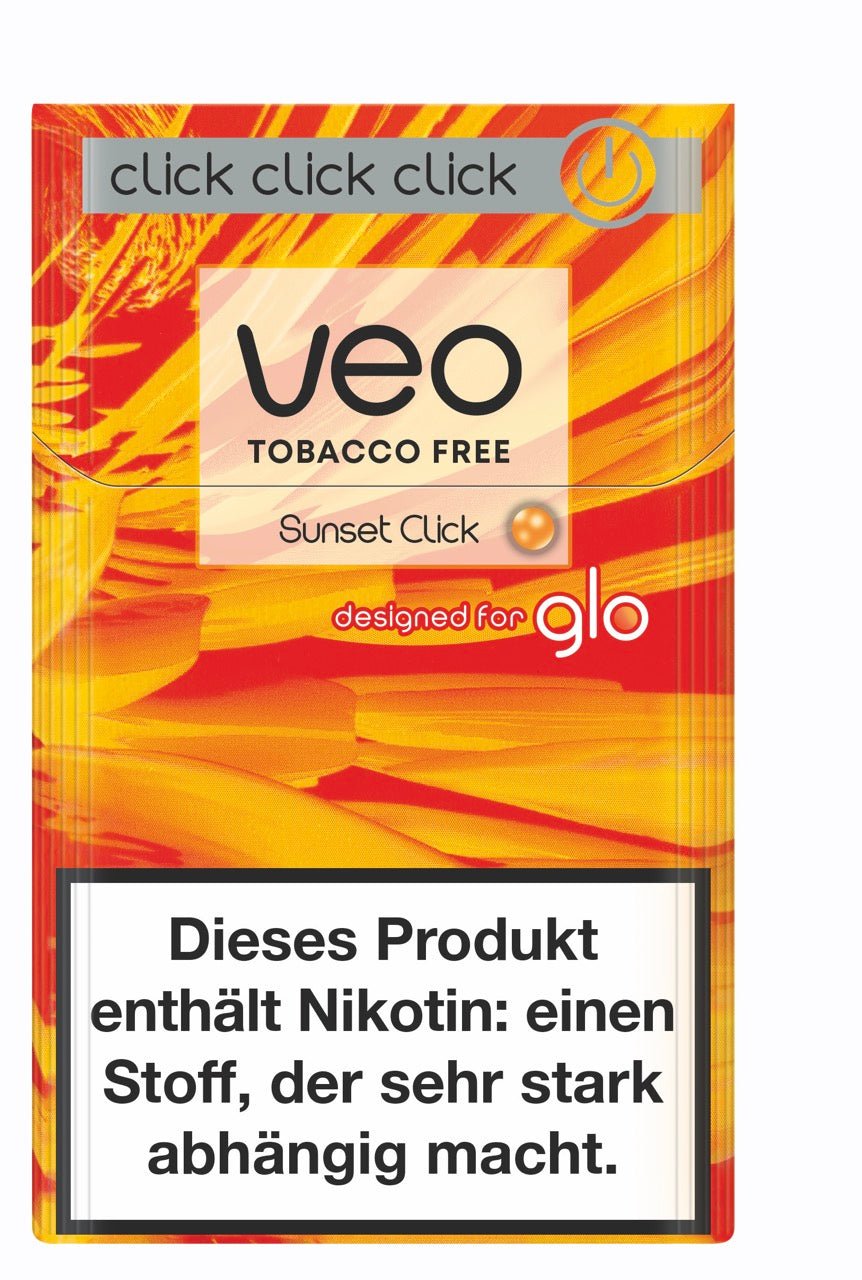 veo for glo Sunset Click - Stange 10x20 Stück - Smokeyz24