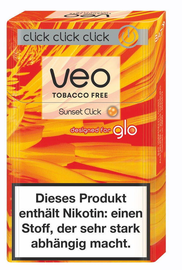veo for glo Sunset Click - Stange 10x20 Stück - Smokeyz24