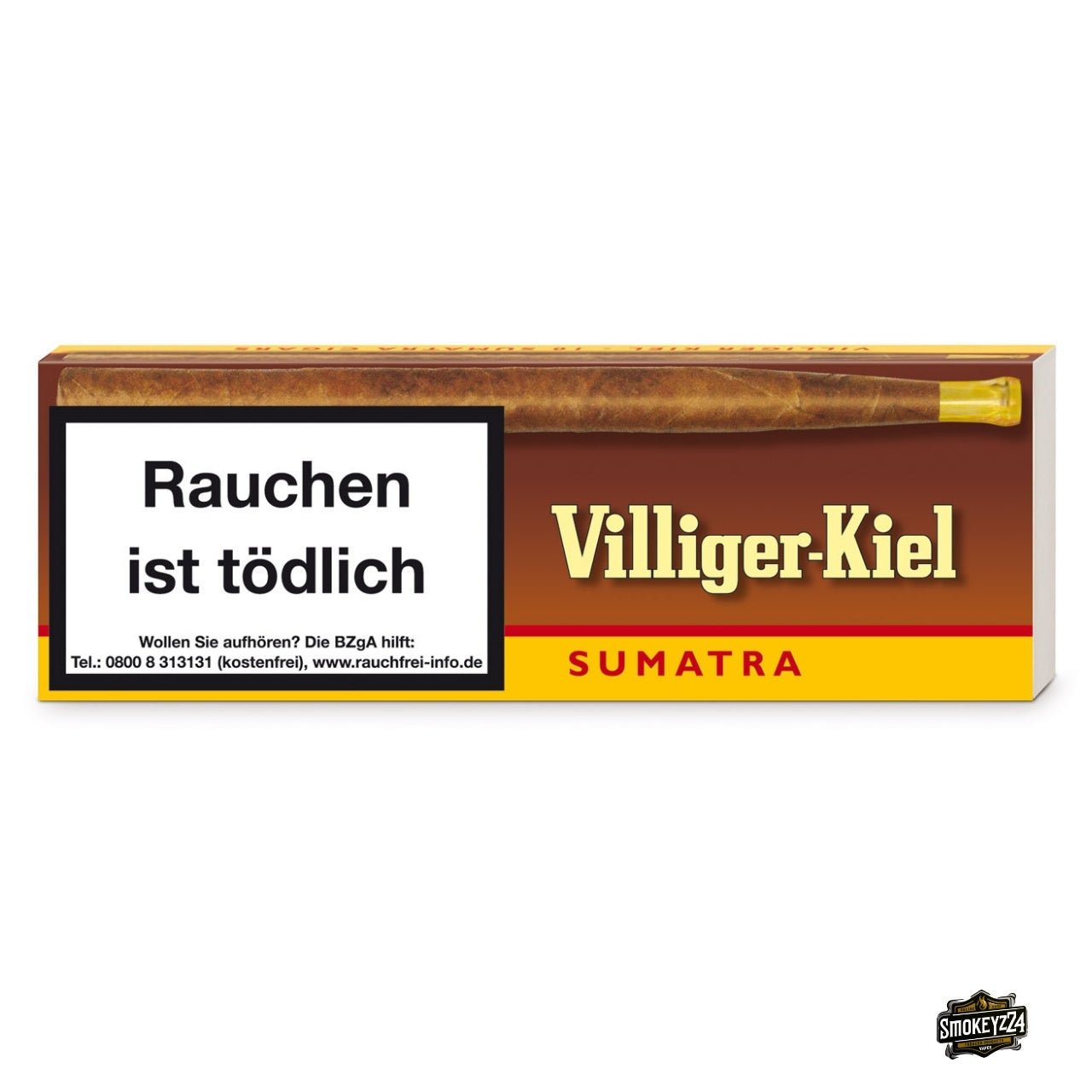 Villiger Kiel Sumatra - 10er Packung, Schachtel frontal
