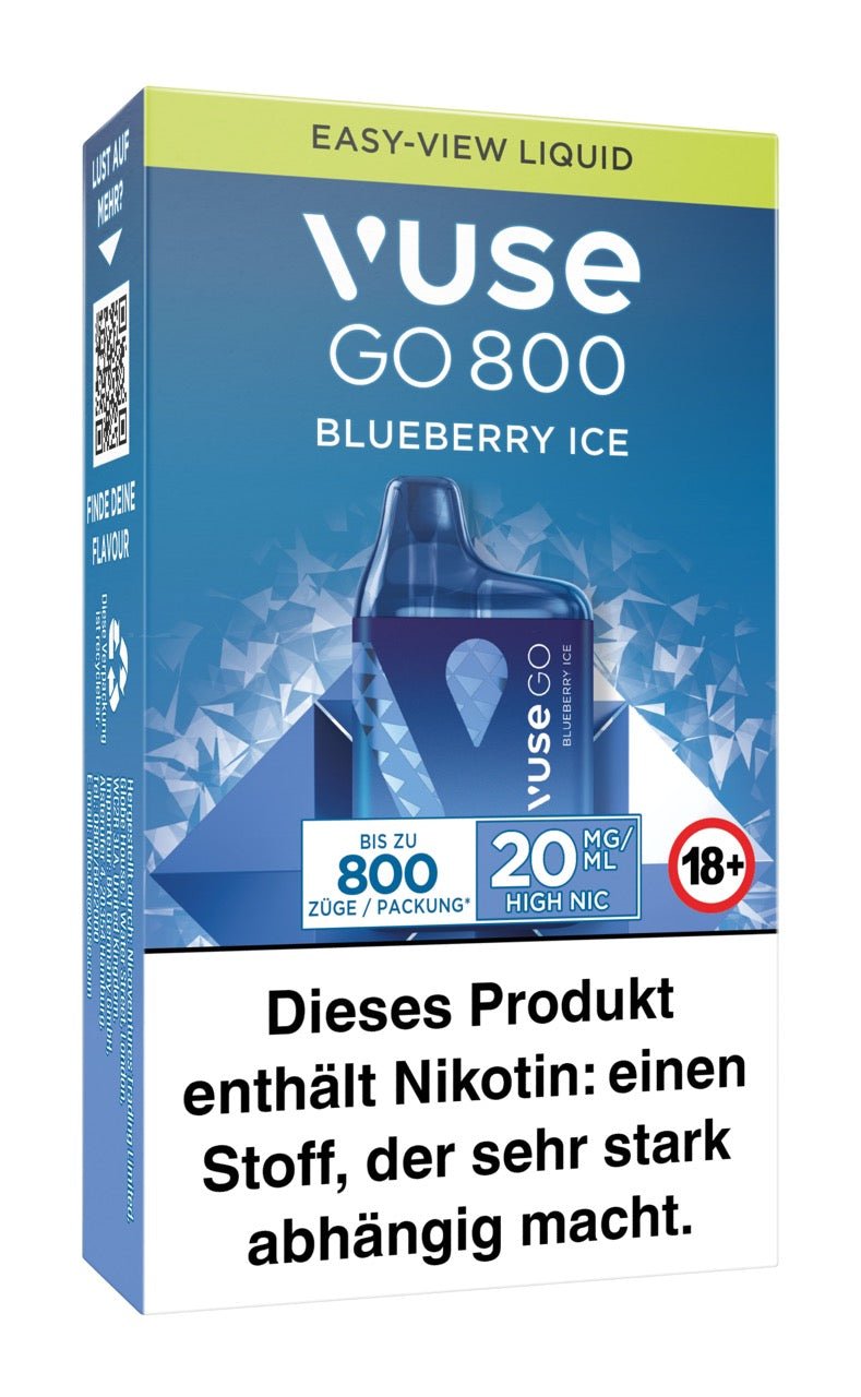Vuse Go 800 Blueberry Ice Box - Vape 20mg - Smokeyz24