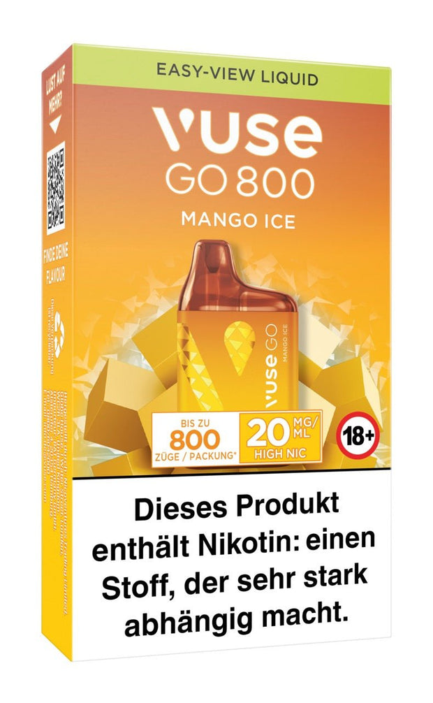 Vuse Go 800 Mango Ice Box - Vape 20mg - Smokeyz24